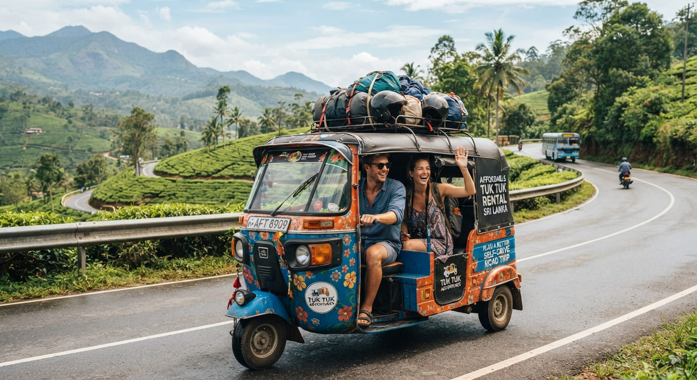 Affordable Tuk Tuk Rental in Sri Lanka: Plan a Better Self-Drive Road Trip